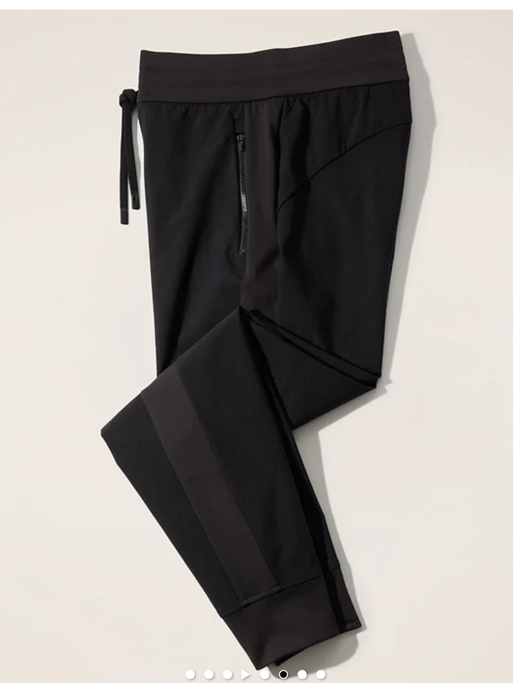 Athleta Black Headlands Hybrid Trek Joggers